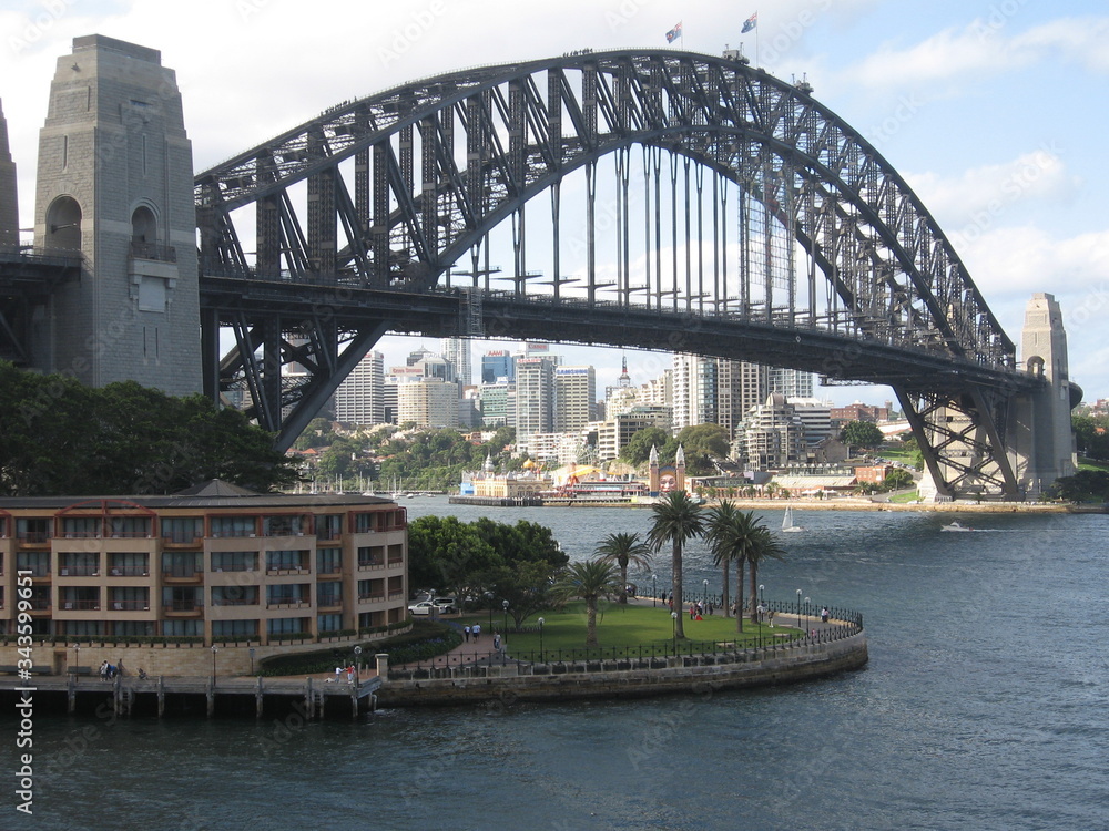 Beautiful Harbour Bridge in Sydney