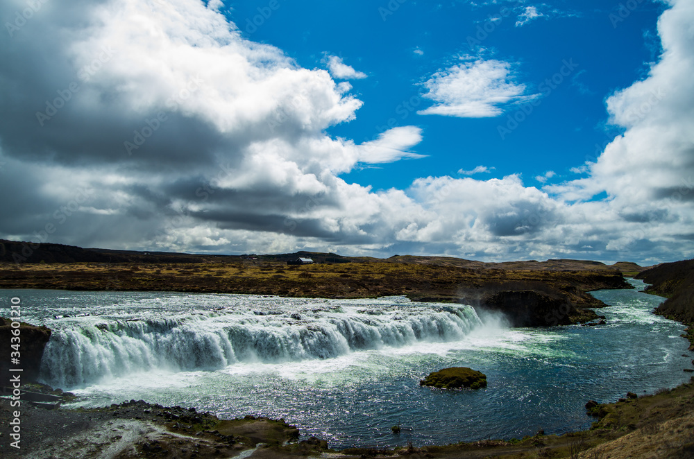 Faxi waterfall Iceland