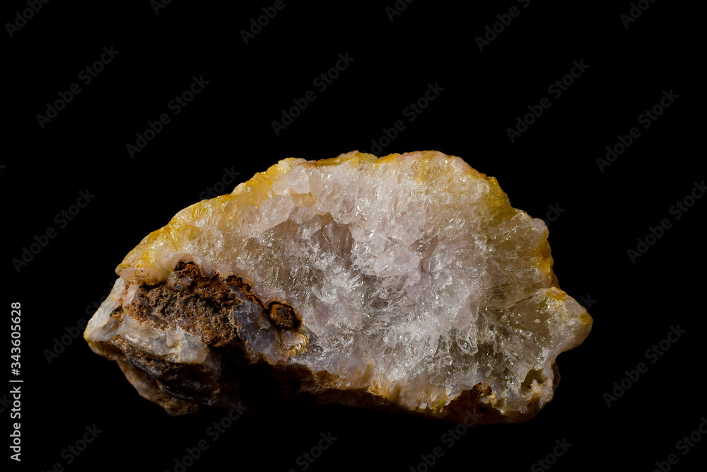 mineral stone isolated on black mineral stone isolated on black