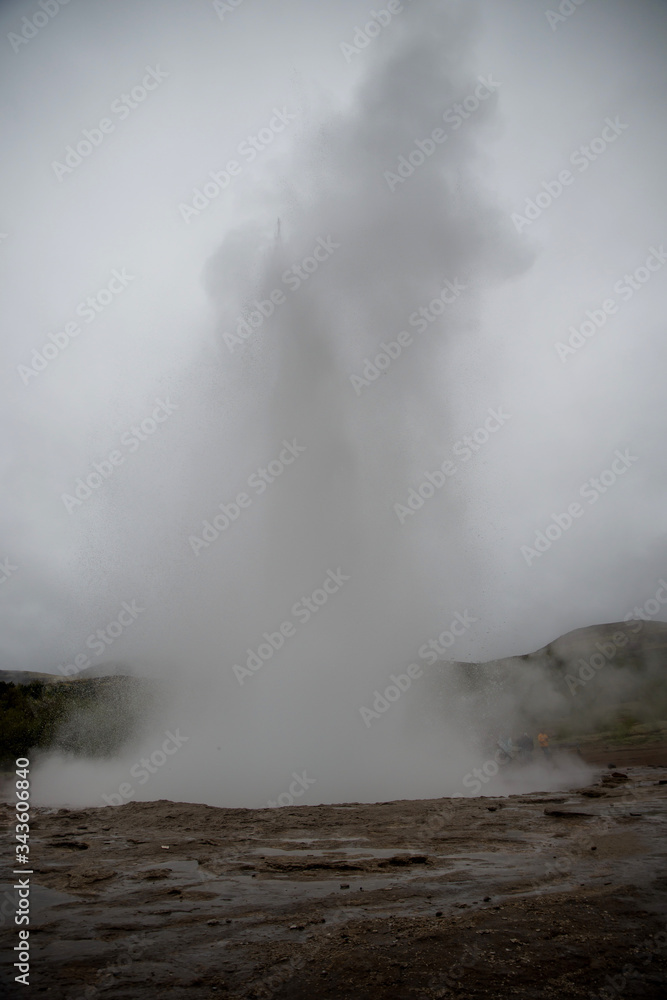 Geisir geyser in Iceland