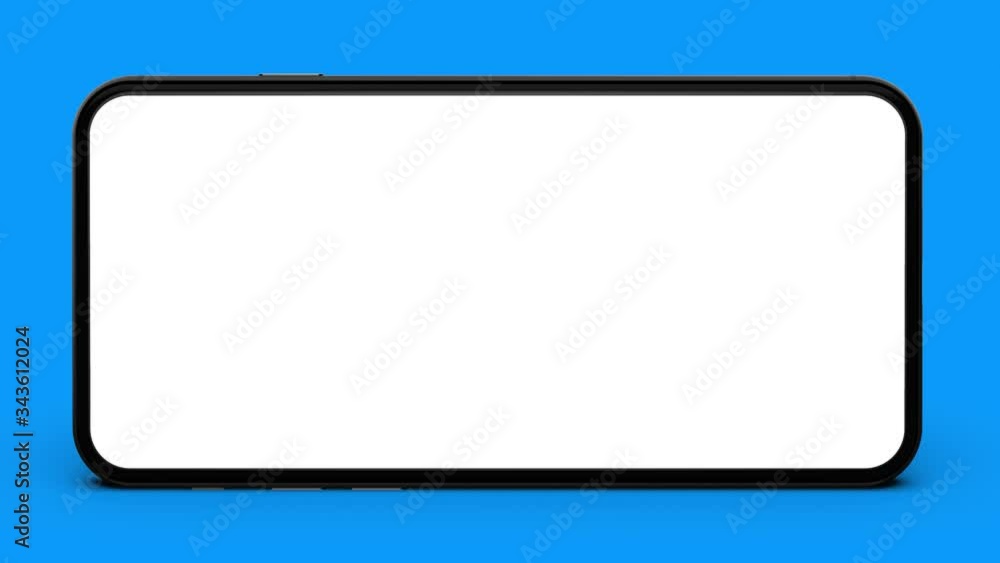 Smartphone with blank screen. Template, mockup, design. Smartphone with blank screen. Template, mockup, design.