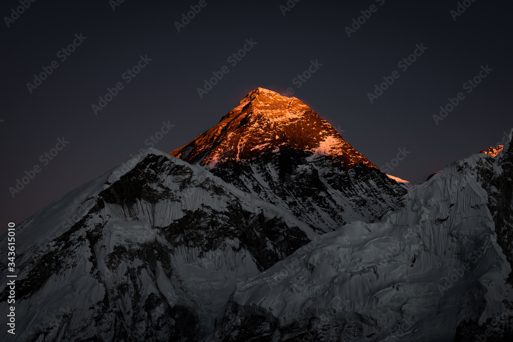 Mount Everest - obrazy, fototapety, plakaty 