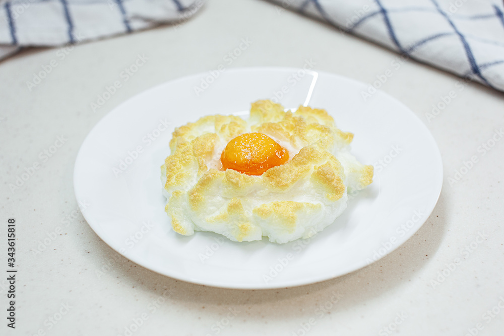 fried egg on a plate fried egg on a plate