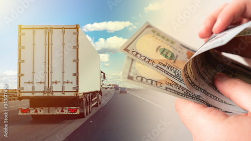 Toll road. The cost of road...