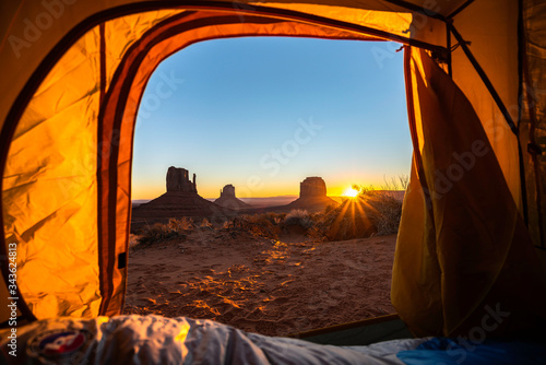 Camping in the Desert