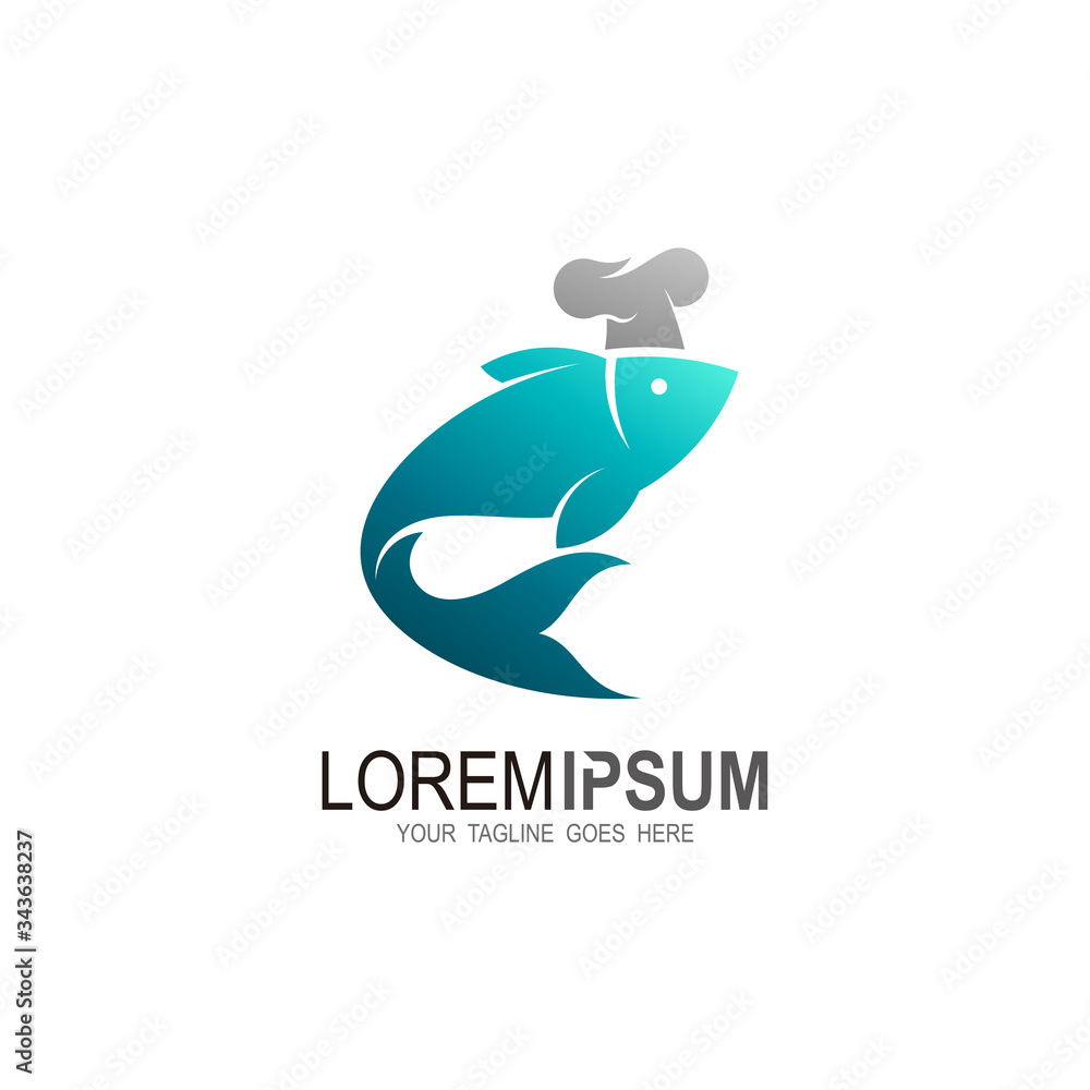 Fish logo with chef design template,
Fish logo with a chef's hat Fish logo with chef design template,
Fish logo with a chef's hat