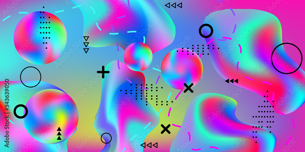 Fototapeta premium Modern design poster