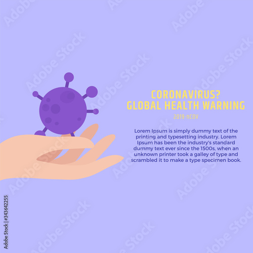 Corovavirus information poster