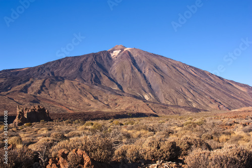 Panoramic of Mount Teide, in Tenerife
