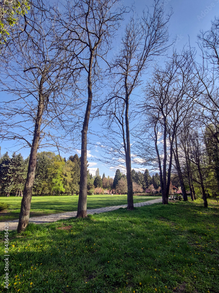 South Park in city of Sofia, Bulgaria