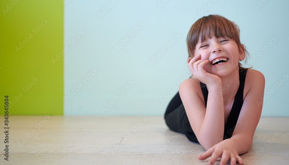 girl having fun and dancing wearing mothers jewelry girl having fun and dancing wearing mothers jewelry