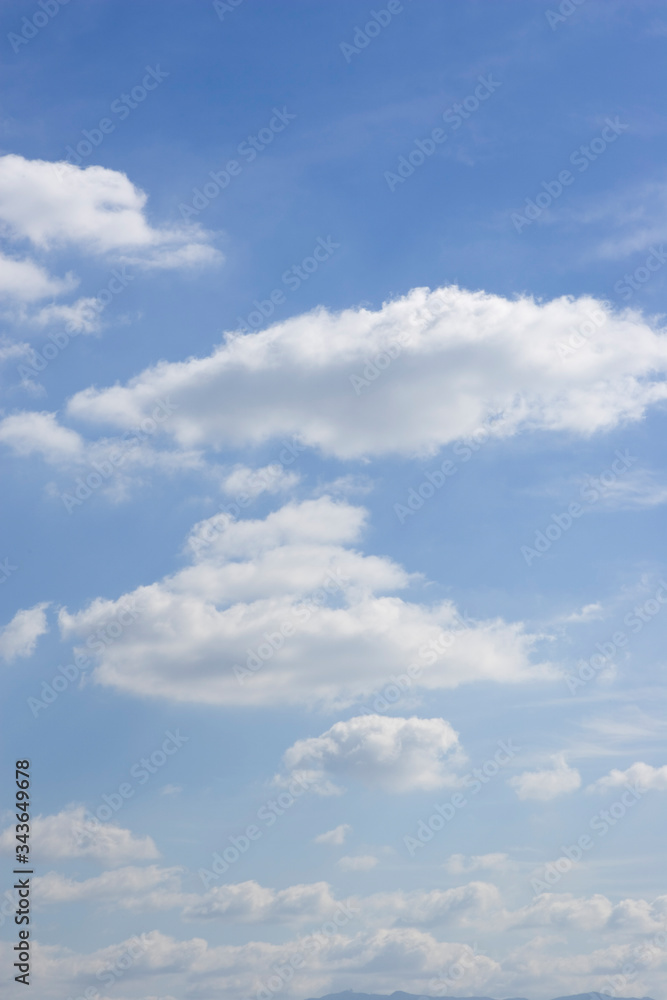 青空と雲 青空と雲