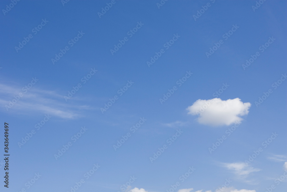 青空と雲 青空と雲