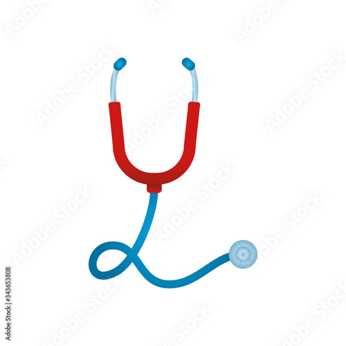 stethoscope emoji icon, gradient style