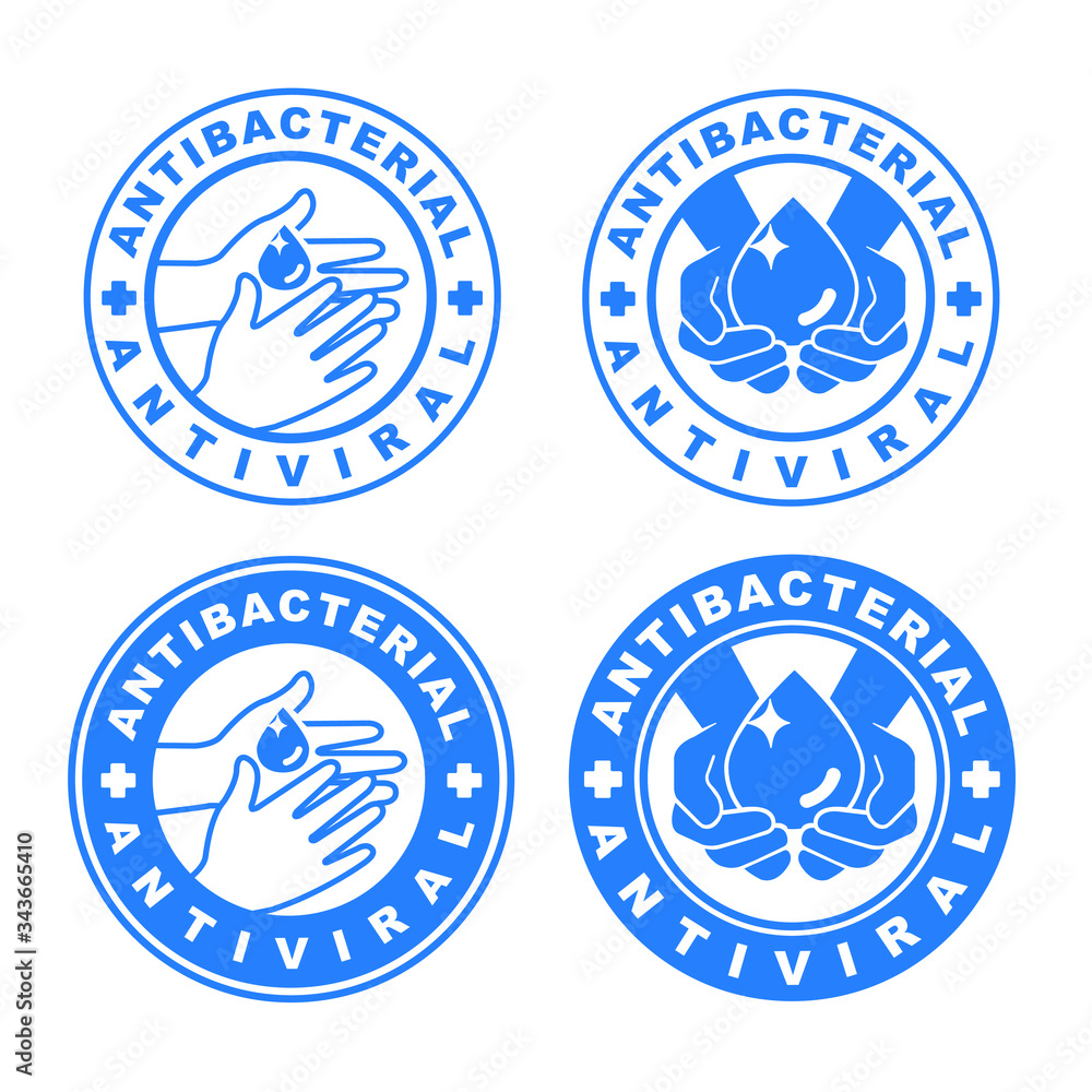 Hands and drop Stamp Symbol vector Illustration. Hands and drop Stamp Symbol vector Illustration.