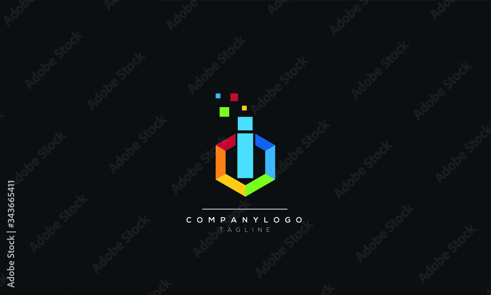 Letter I Logo Design Icon Vector Symbol Letter I Logo Design Icon Vector Symbol