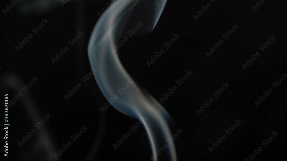 Isolated smoke at black background. Isolated smoke at black background.