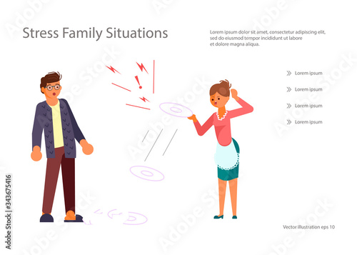 Family scandal web page