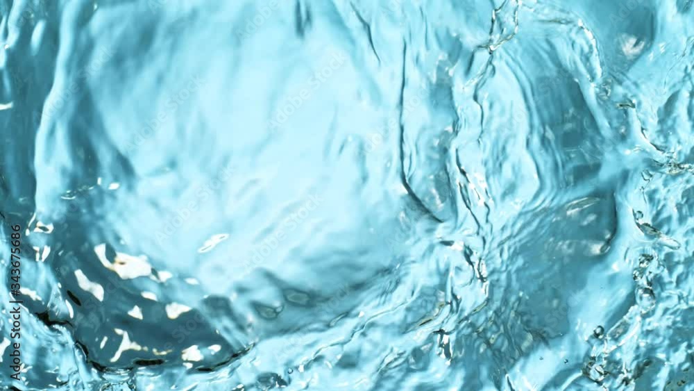 Water surface in super slow motion, shooted with high speed cinema camera at 1000fps 4K. Water surface in super slow motion, shooted with high speed cinema camera at 1000fps 4K.