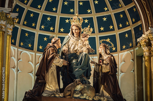 Fotografie Mary, Jesus, St