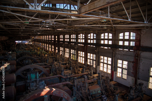 Old rusty steel factory © PhotoCycleMike