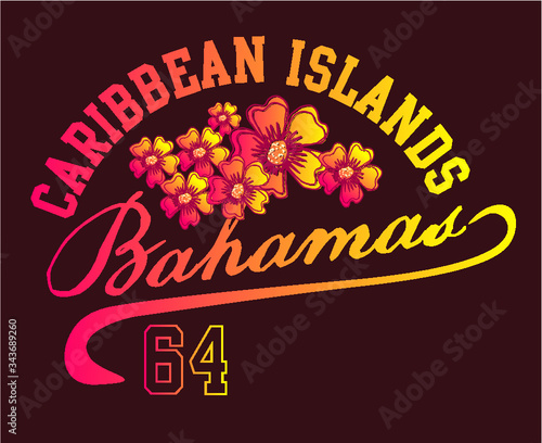 flower and leaf print and embroidery graphic design vector art