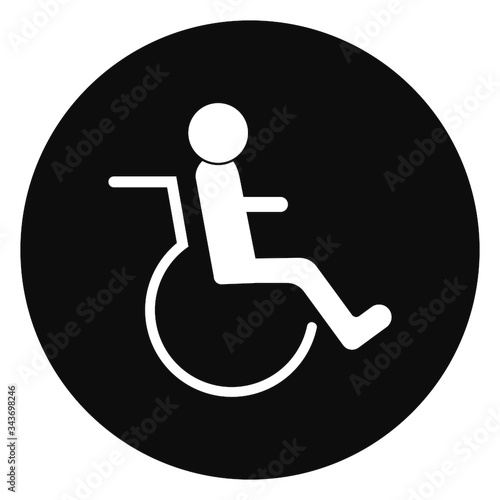 wheel chair logo