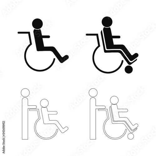 wheel chair logo
