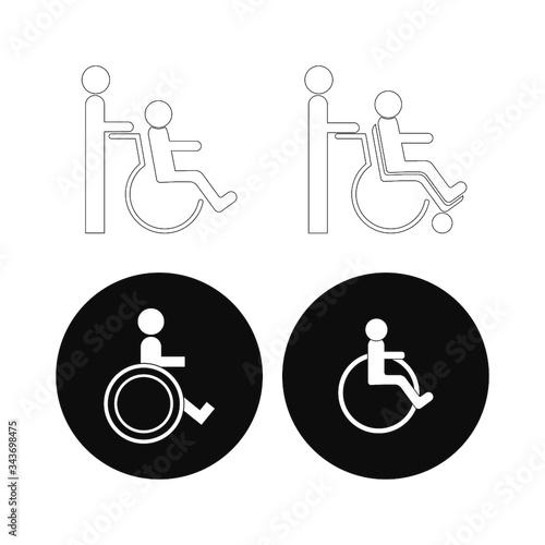 wheel chair logo