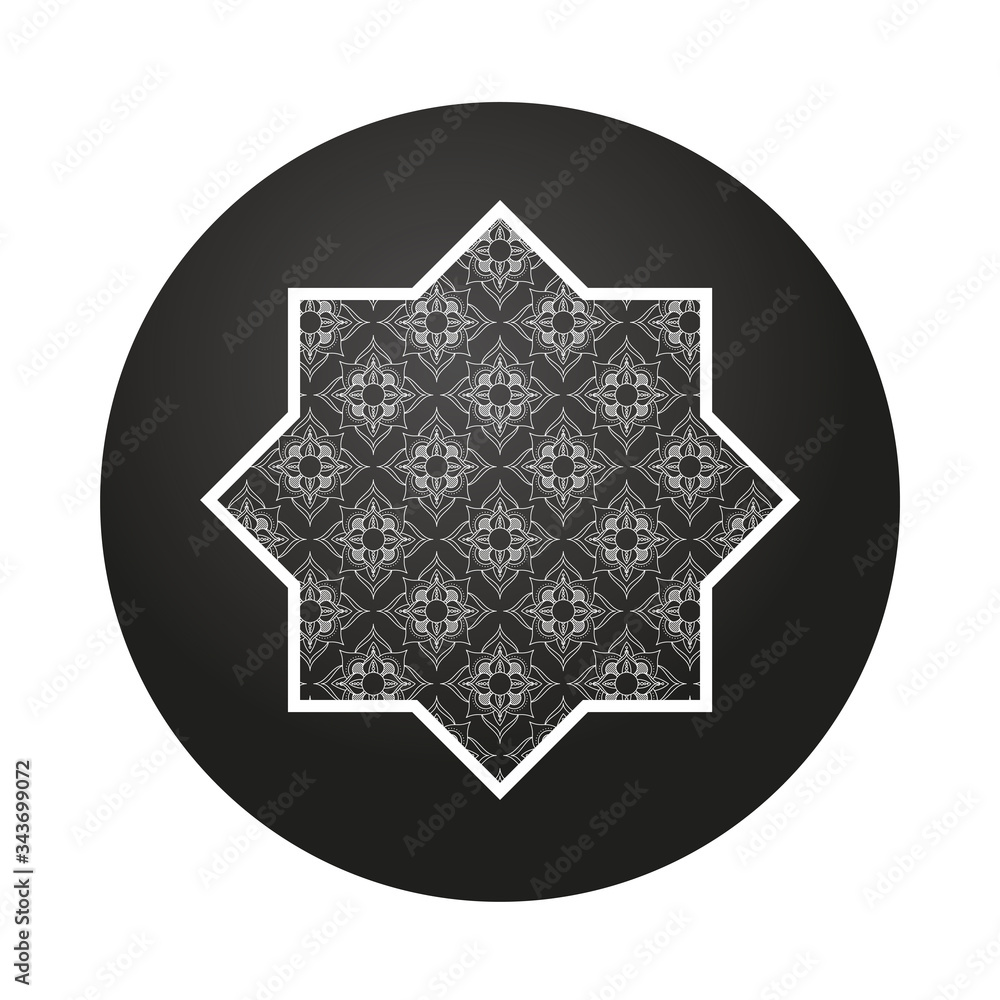 star and mandala ramadan kareem decoration star and mandala ramadan kareem decoration