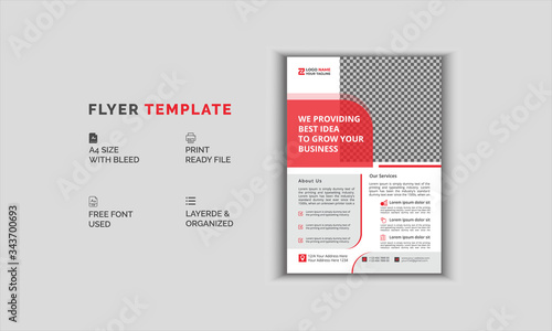modern Corporate business flyer template