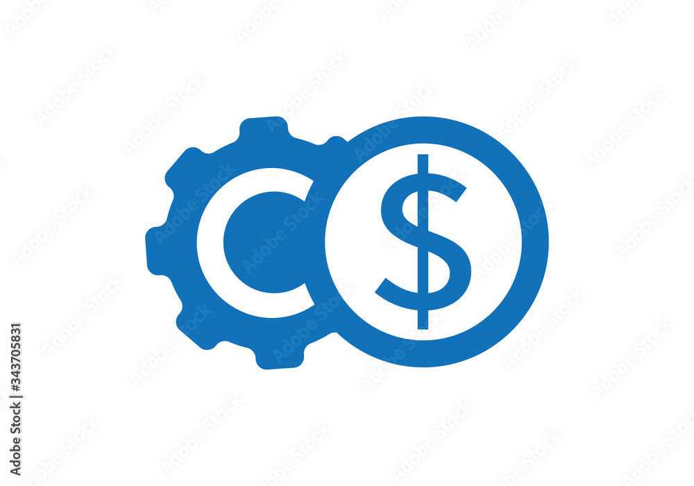 Cost reduction icon, tax reduce icon vector. Cost reduction icon, tax reduce icon vector.