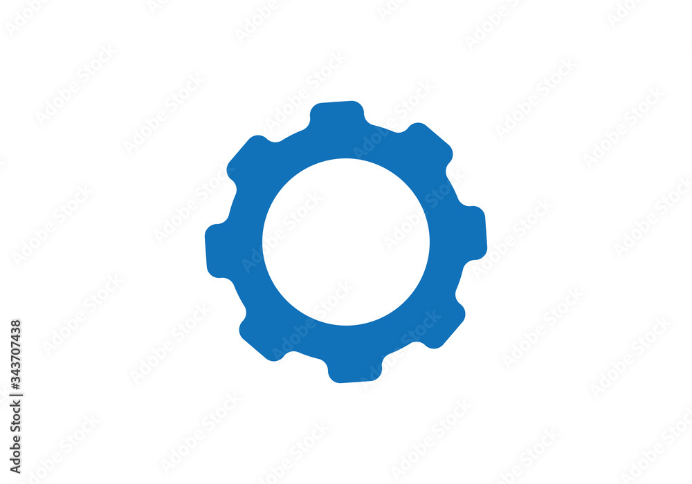 Gear icon vector. Cog sign. Settings Gear icon vector. Cog sign. Settings