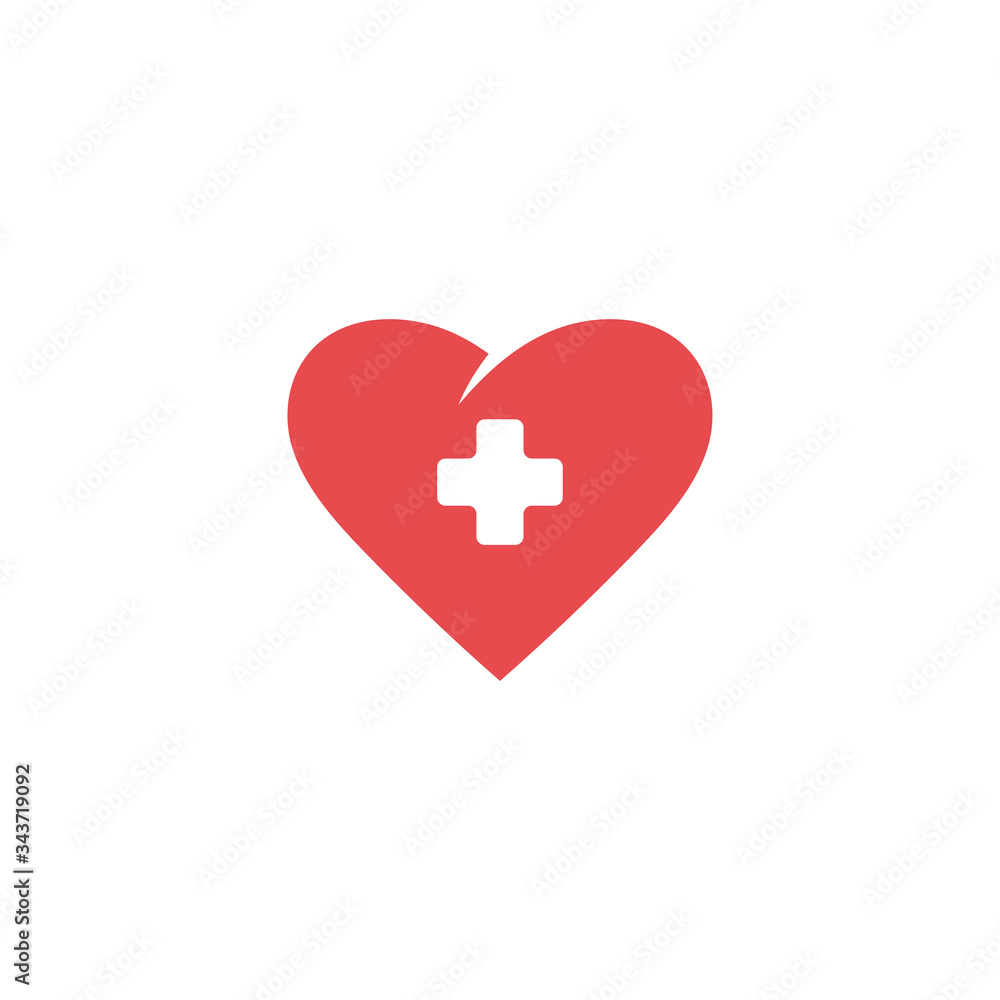 Heart icon design template vector isolated Heart icon design template vector isolated