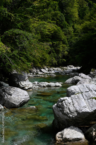 中津峡のながめ