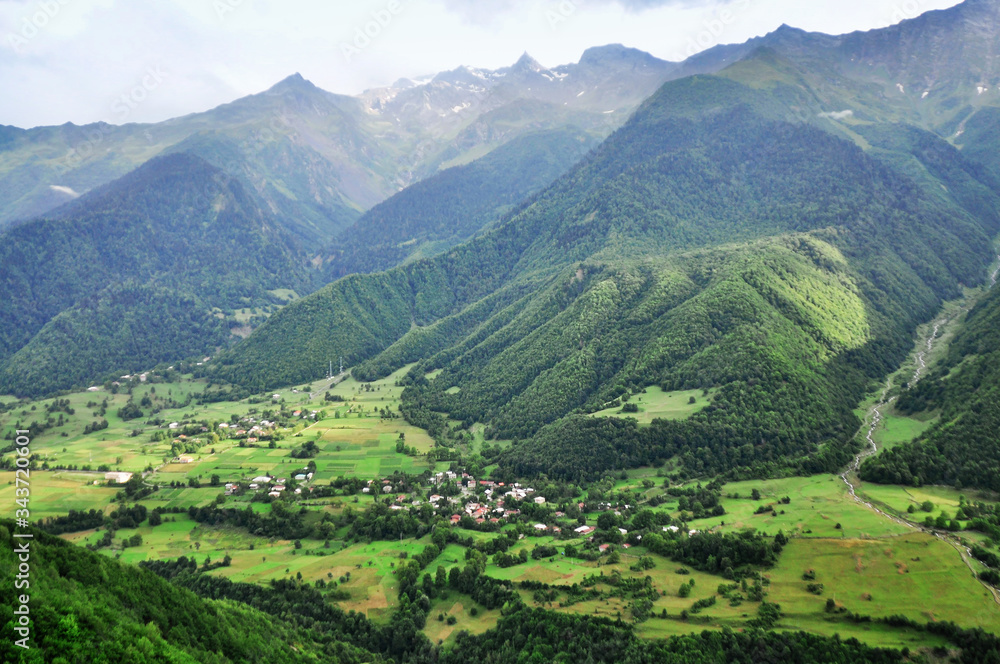 
green mountains in georgia