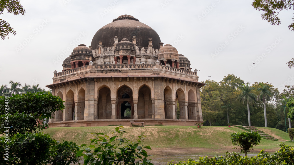 tomb of muhammad shah in delhi, india