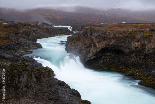 Fototapeta Naklejka Na Ścianę i Meble -  However there are so many incredible waterfalls in this stunning country to see, this isn’t a complete list of the ones around Iceland
