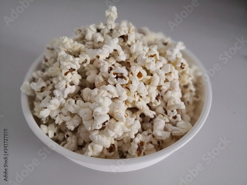a detail of popcorn