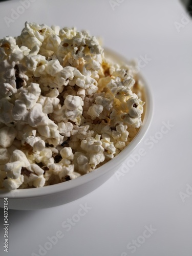 a detail of popcorn