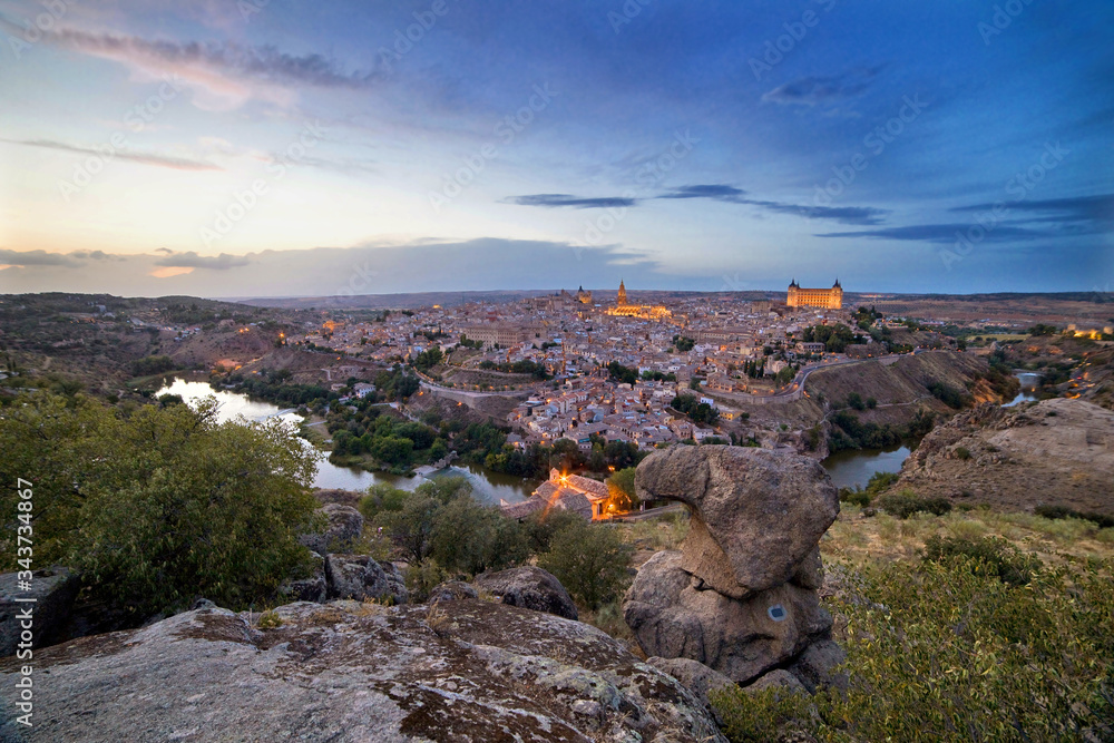 Toledo hora azul