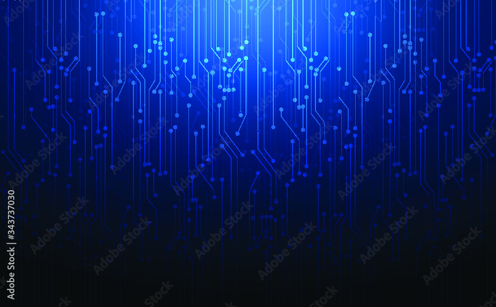 Abstract futuristic communication vector futuristic circuit board, Electronic motherboard.