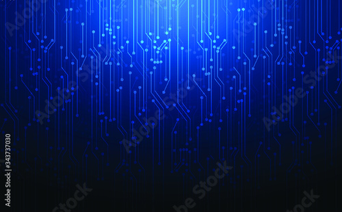 Abstract futuristic communication vector futuristic circuit board, Electronic motherboard.