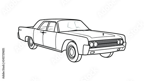 American Classic Vintage Sedan,