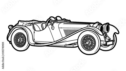 Classic Vintage Roadster