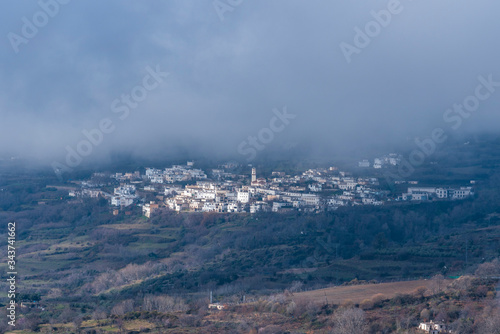village in the Sierra Nevada mountains (Spain)