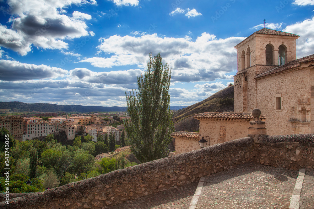 View from the San Miguel church, Cuenca Spain