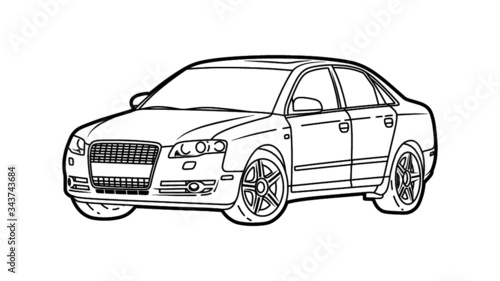 Modern City Sedan A4