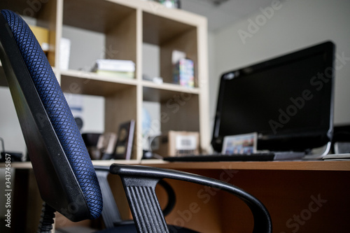 Office work place , Office clutter