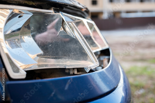 broken car Windows